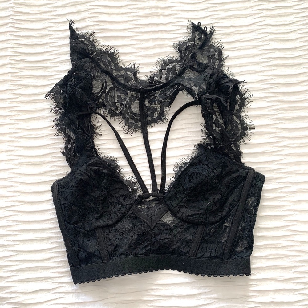 $12 Lace Crop top